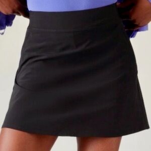 Athleta 'Brooklyn Heights' High Rise Skort in Black Size 16